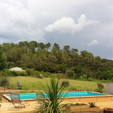 Maison De 2 Chambres Avec Piscine Privee Terrasse Amenagee Et Wifi A Barjols La Celle  Exteriér fotografie