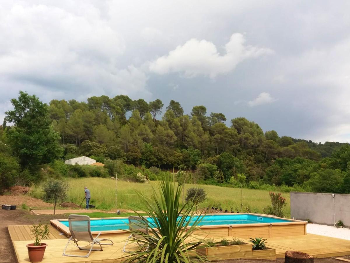 Maison De 2 Chambres Avec Piscine Privee Terrasse Amenagee Et Wifi A Barjols La Celle  Exteriér fotografie